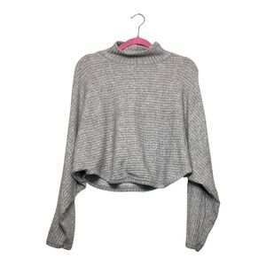 Women’s Anthropologie Pilcro Cozy Ribbed Turtleneck Batwing Pullover, size small